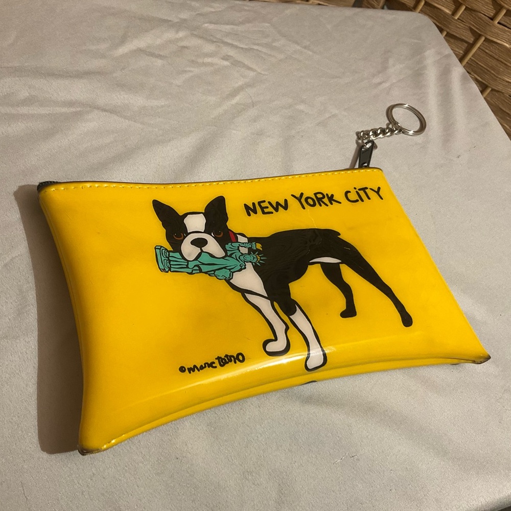 Mark Tetro Boston Terrier NYC Keychain Pouch - Picture 3 of 8